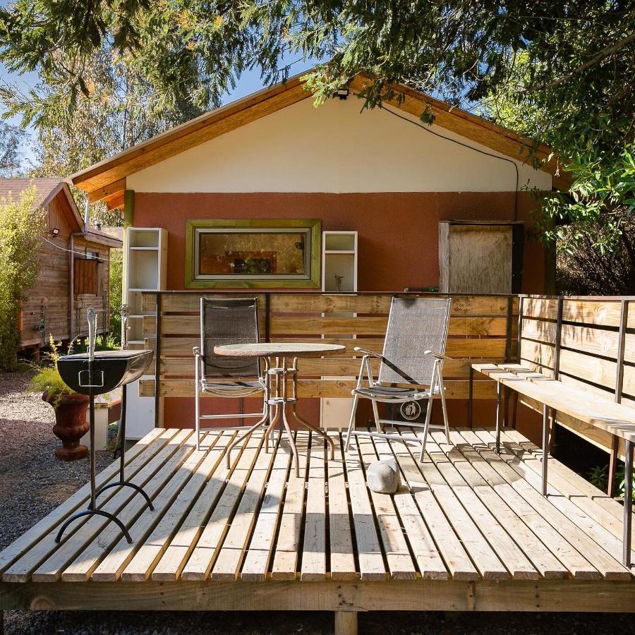 Cabana En Tunquen Con Parrilla, Fogon, Piscina Y Bosque 외부 사진