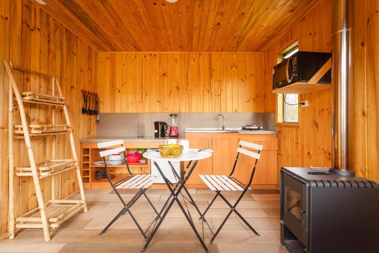 Cabana En Tunquen Con Parrilla, Fogon, Piscina Y Bosque 외부 사진