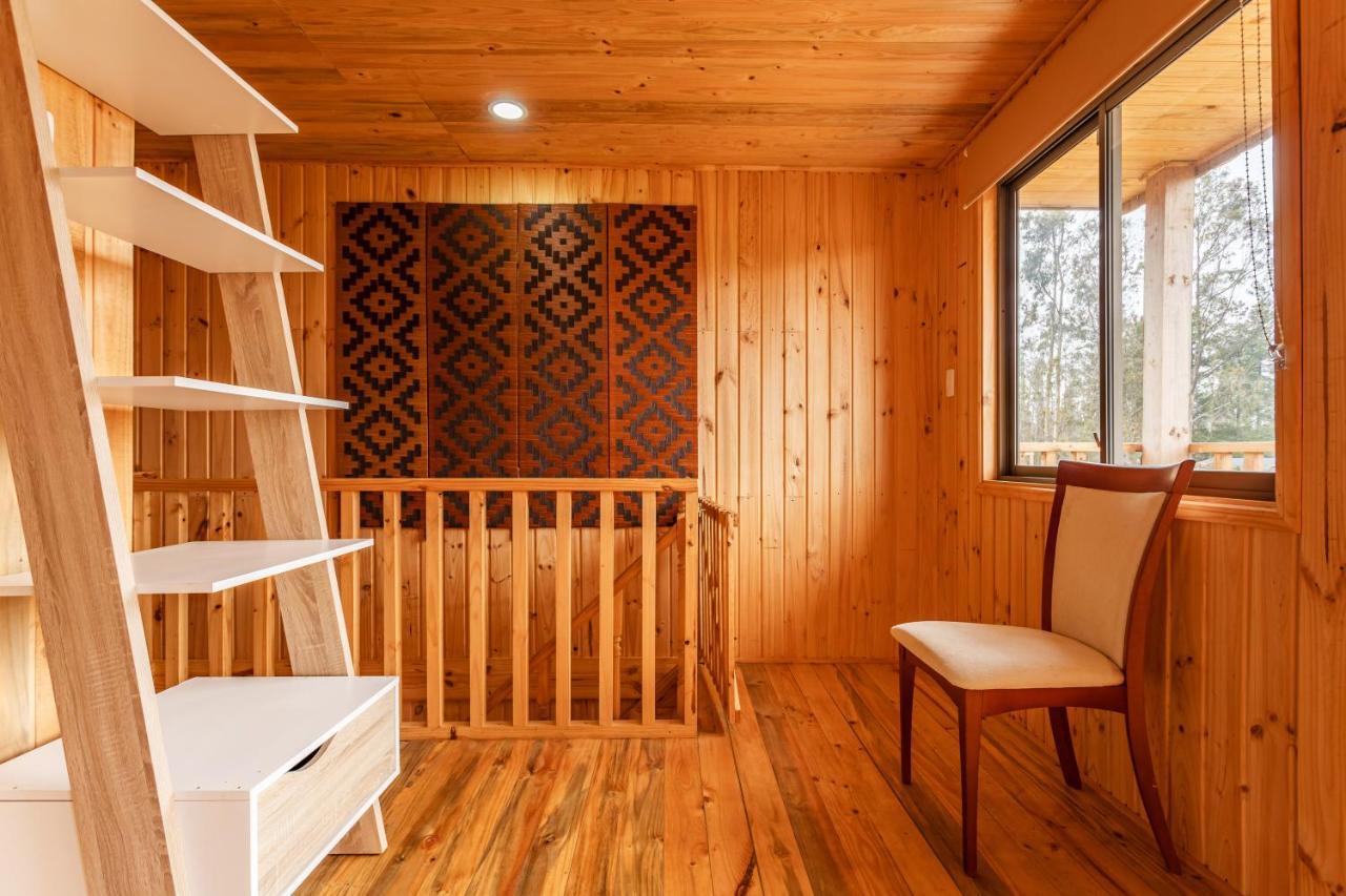 Cabana En Tunquen Con Parrilla, Fogon, Piscina Y Bosque 외부 사진